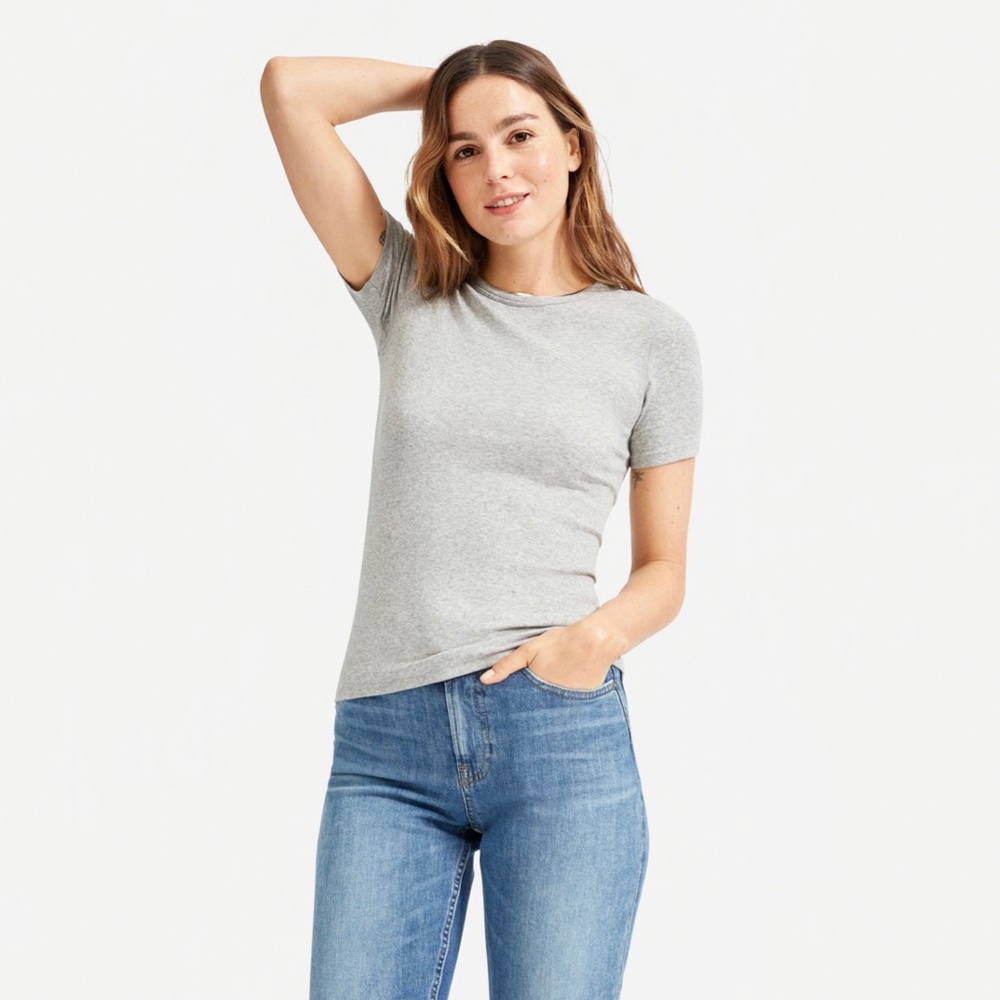 Everlane Micro Rib Crew